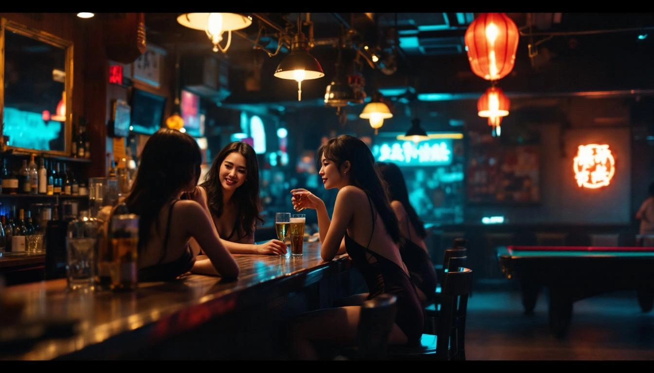 Xinxing Beer House Strip — Lady Bars in Kaohsiung
